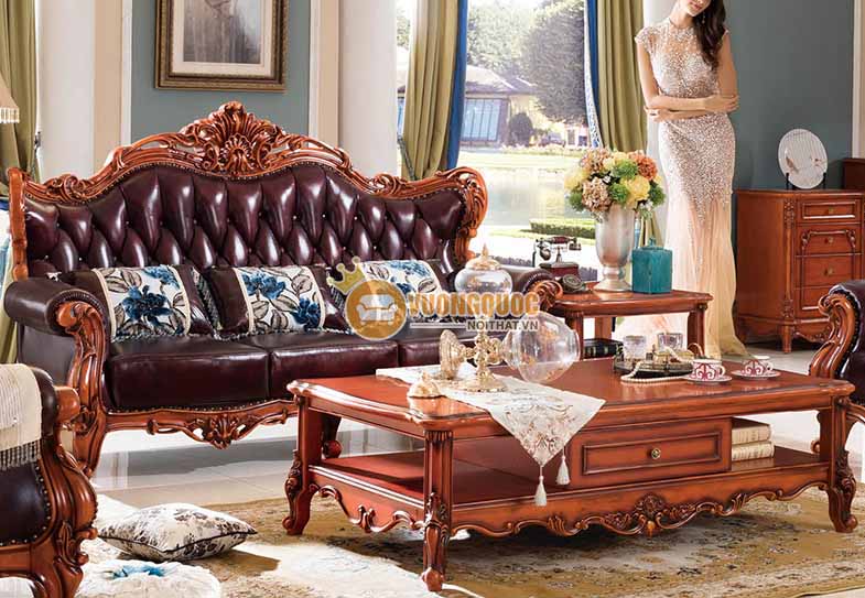 Sofa phòng khách nhập khẩu sang trọng GDA923S-5
